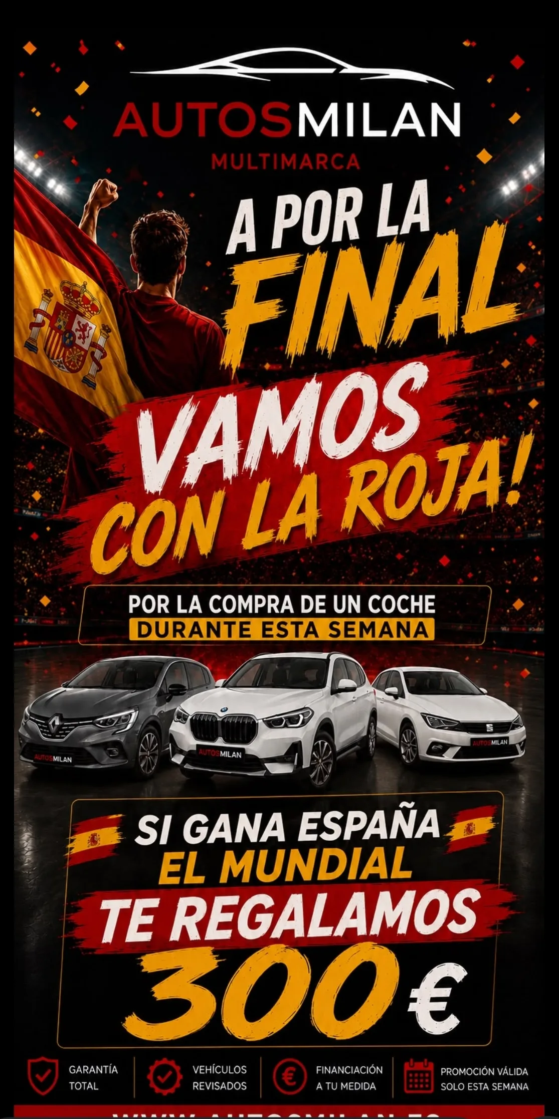A por la final vamos con la Roja!